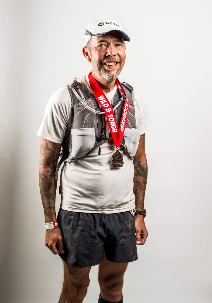 Agnew after the 2016 Hardrock 100, where he placed 68th.